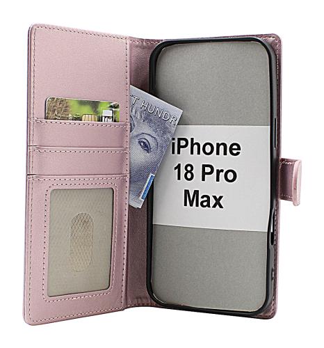 Skimblocker iPhone 18 Pro Max Plånboksfodral