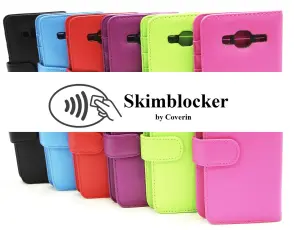Skimblocker Plånboksfodral Samsung Galaxy J3 2016 (J320F)