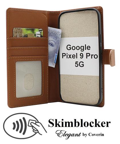 Skimblocker Google Pixel 9 / Pixel 9 Pro 5G Plånboksfodral