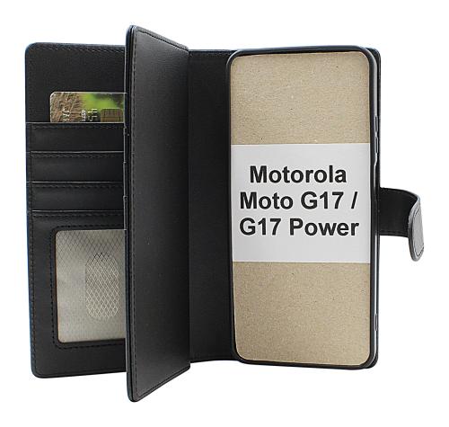 Skimblocker Motorola Moto G17 / G17 Power XL Plånboksfodral