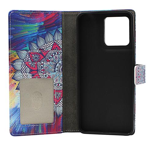 Skimblocker Motorola Moto G15 / G15 Power Magnet Plånboksfodral Design