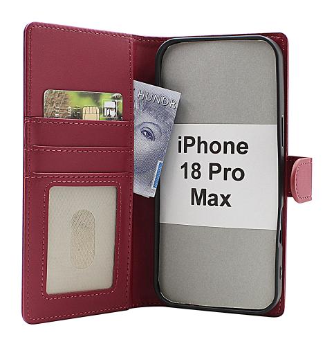 Skimblocker iPhone 18 Pro Max Plånboksfodral