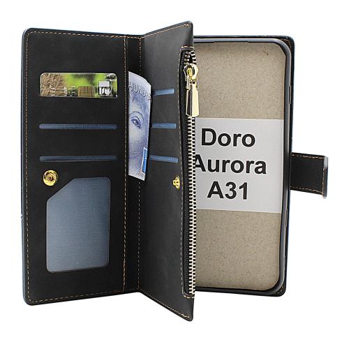 XL Doro Aurora A31 Lyx Plånboksfodral