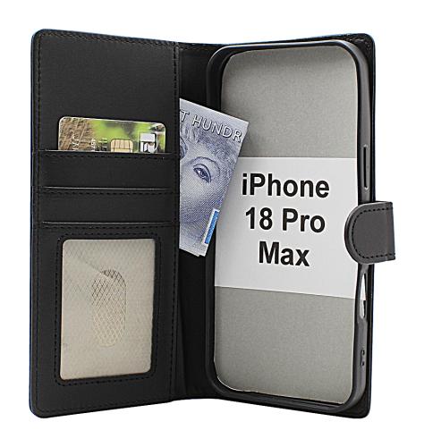 Skimblocker iPhone 18 Pro Max Plånboksfodral