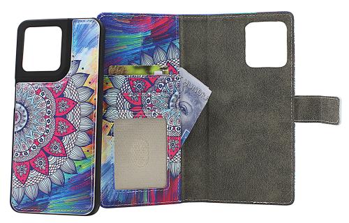 Skimblocker Motorola Moto G15 / G15 Power Magnet Plånboksfodral Design