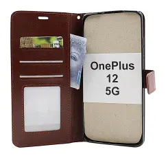 Crazy Horse Wallet OnePlus 12 5G