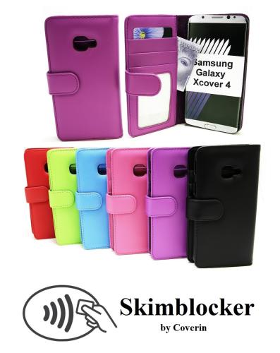 Skimblocker Plånboksfodral Samsung Galaxy Xcover 4 (G390F)