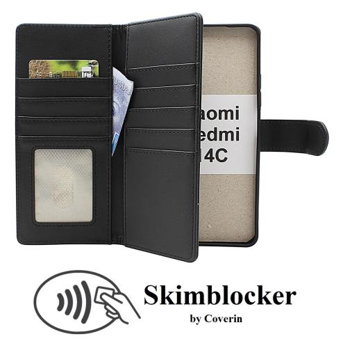 CoverinSkimblocker Xiaomi Redmi 14C XL Plånboksfodral