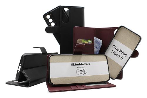 Skimblocker OnePlus Nord 5 Magnet Plånboksfodral