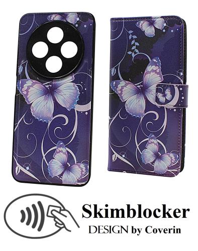 CoverinSkimblocker Xiaomi Redmi 14C Magnet Plånboksfodral Design