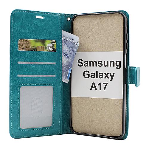 Crazy Horse Samsung Galaxy A17 Plånboksfodral