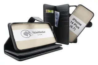 Skimblocker iPhone 14 Plus XL Magnet Pl&aring;nboksfodral