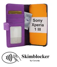 Skimblocker Pl&aring;nboksfodral Sony Xperia 1 III (XQ-BC52)