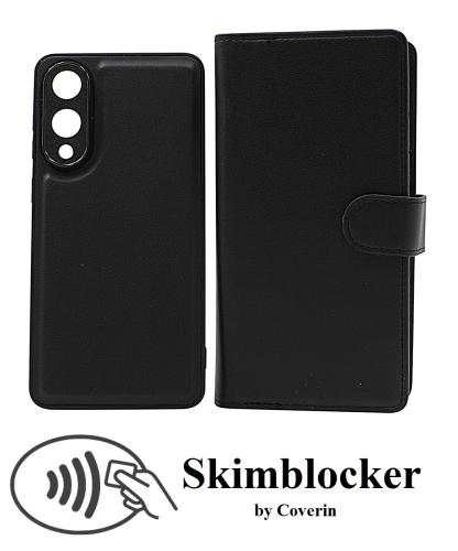 Skimblocker Samsung Galaxy S25 Edge XL Magnet Plånboksfodral