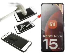 Full Frame Glas skydd Xiaomi Redmi Note 15 Pro