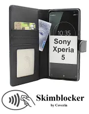 Skimblocker Sony Xperia 5 (J9210) Pl&aring;nboksfodral