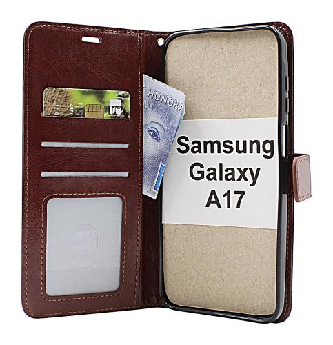 Crazy Horse Samsung Galaxy A17 Plånboksfodral