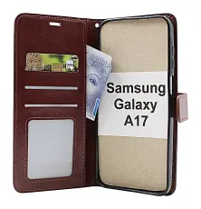 Crazy Horse Samsung Galaxy A17 Plånboksfodral