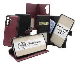 Skimblocker Samsung Galaxy A57 5G Magnet Pl&aring;nboksfodral