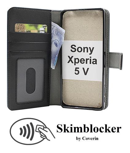 Skimblocker Magnet Fodral Sony Xperia 5 V