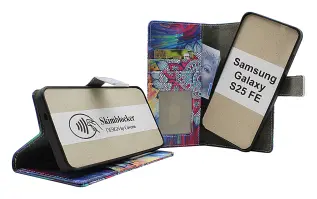 Skimblocker Samsung Galaxy S25 FE Magnet Plånboksfodral Design