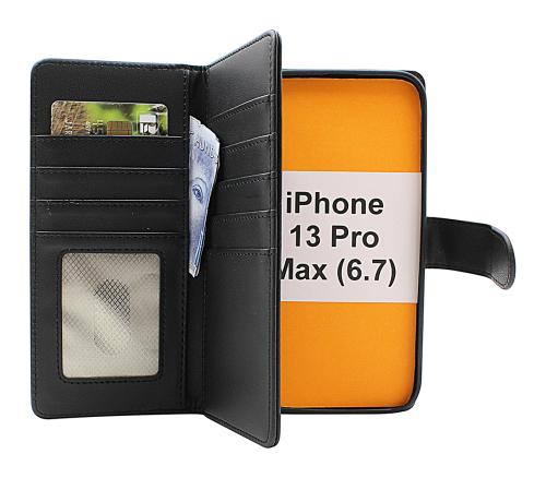 Skimblocker iPhone 13 Pro Max XL Magnet Plånboksfodral