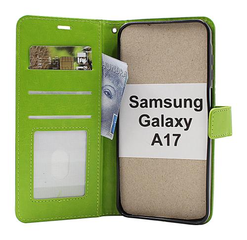 Crazy Horse Samsung Galaxy A17 Plånboksfodral