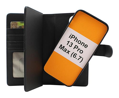 Skimblocker iPhone 13 Pro Max XL Magnet Plånboksfodral