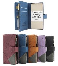 billigamobilskydd.seXL Standcase Lyxfodral Samsung Galaxy S22 Ultra 5G