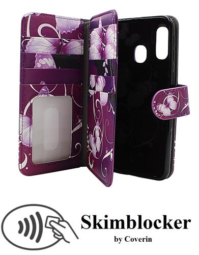 CoverinSkimblocker XL Designwallet Samsung Galaxy A40 (A405FN/DS)