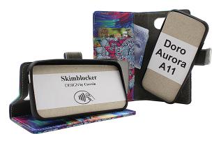 Skimblocker Doro Aurora A11 Magnet Plånboksfodral Design
