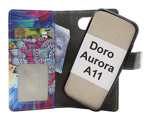 Skimblocker Doro Aurora A11 Magnet Plånboksfodral Design