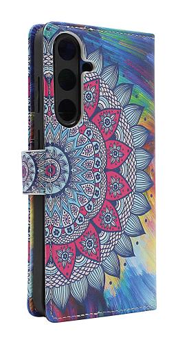 Skimblocker Samsung Galaxy S25 FE Magnet Plånboksfodral Design