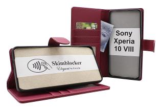 Skimblocker Sony Xperia 10 VIII Pl&aring;nboksfodral