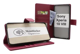 Skimblocker Sony Xperia 10 VIII Pl&aring;nboksfodral