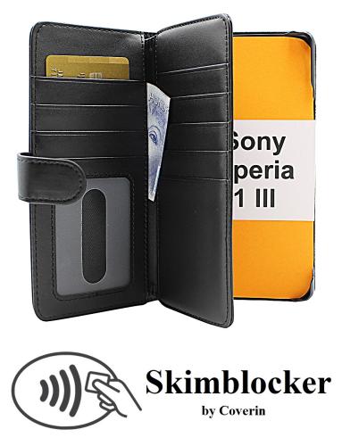 CoverinSkimblocker XL Wallet Sony Xperia 1 III (XQ-BC52)