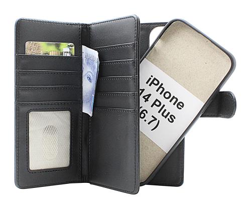 Skimblocker iPhone 14 Plus XL Magnet Plånboksfodral