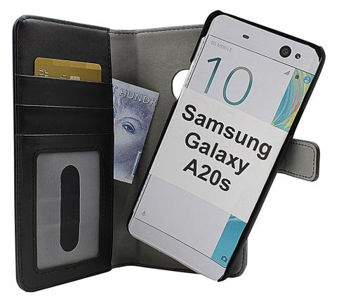Skimblocker Magnet Fodral Samsung Galaxy A20s (A207F/DS)