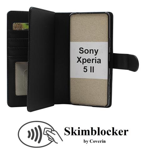 Skimblocker Sony Xperia 5 II (XQ-AS52) XL Magnet Plånboksfodral
