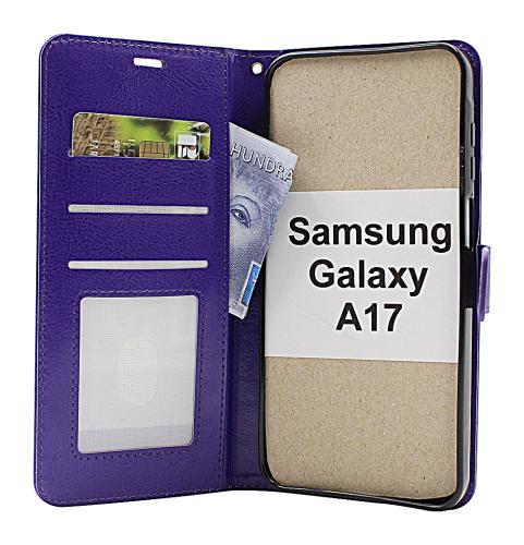 Crazy Horse Samsung Galaxy A17 Plånboksfodral