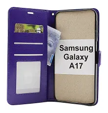 Crazy Horse Samsung Galaxy A17 Plånboksfodral