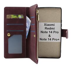 XL Xiaomi Redmi Note 14 Pro / 14 Pro+ Lyx Plånboksfodral