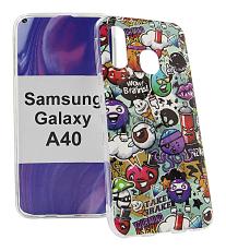 billigamobilskydd.seDesignskal TPU Samsung Galaxy A40 (A405FN/DS)