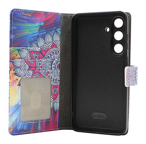 Skimblocker Samsung Galaxy S25 FE Magnet Plånboksfodral Design