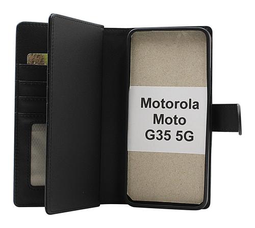 Skimblocker Motorola Moto G35 5G XL Magnet Plånboksfodral