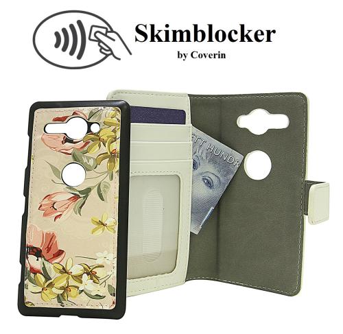 CoverinSkimblocker Magnet Designwallet Sony Xperia XZ2 Compact (H8324)