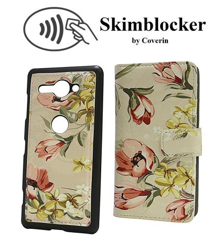 CoverinSkimblocker Magnet Designwallet Sony Xperia XZ2 Compact (H8324)