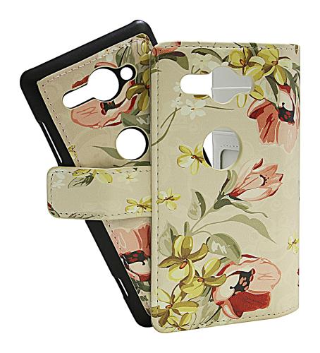 CoverinSkimblocker Magnet Designwallet Sony Xperia XZ2 Compact (H8324)