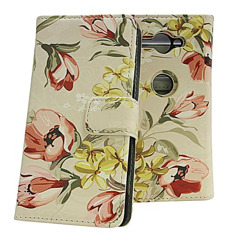 CoverinSkimblocker Magnet Designwallet Sony Xperia XZ2 Compact (H8324)