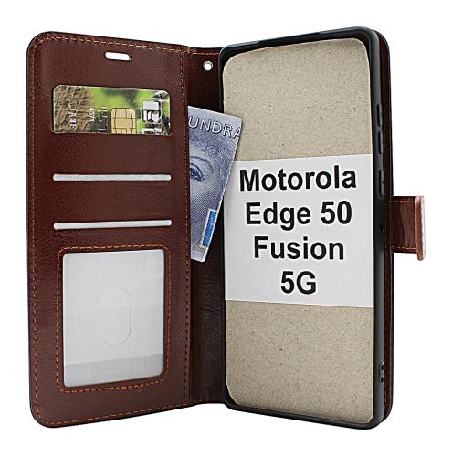 billigamobilskydd.seCrazy Horse Motorola Edge 50 Fusion 5G Plånboksfodral